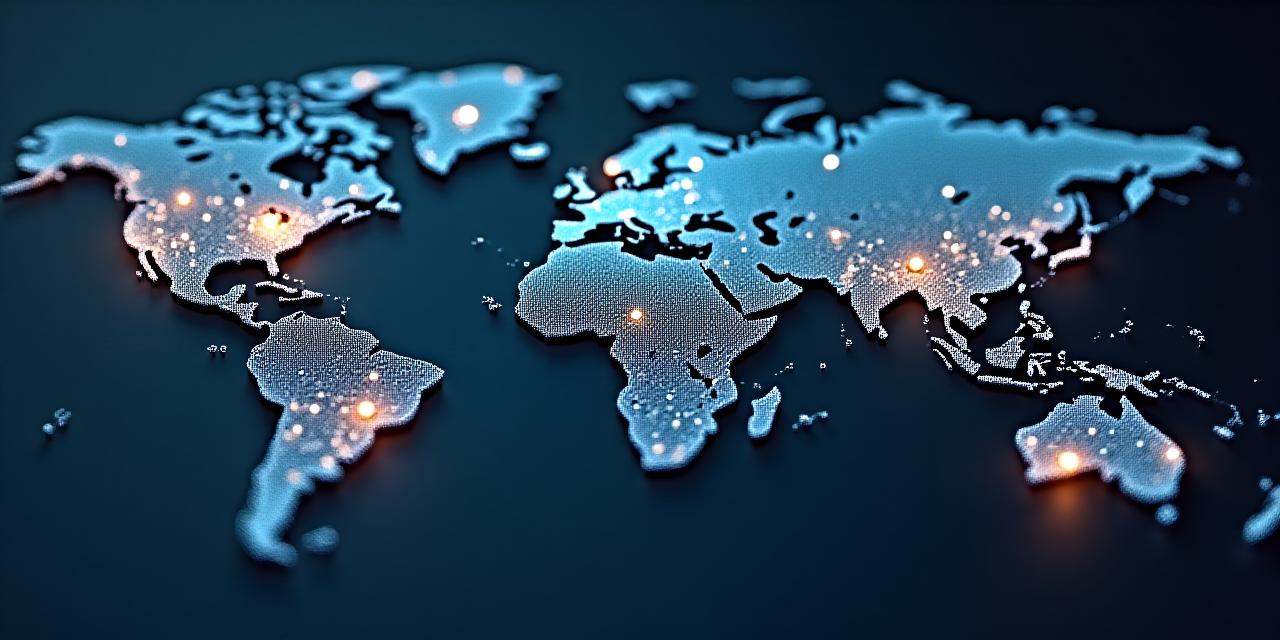 Digital security and global logistics connection